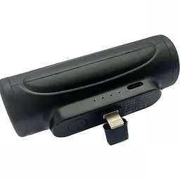 Павербанк Smart Power Bank без USB з ліхтариком для пристроїв з Lightnin 5000 mAh Black (11235) - мініатюра 4