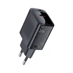 Зарядний пристрій Acefast USB-C 20W + Type-C cable A82 Fast Charger Black (6974316280057) - мініатюра 5
