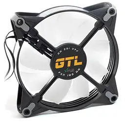 Вентилятор GTL 120 мм Multicolor B1, Black/White (GTL-120LMCB1P ARGB) - мініатюра 3