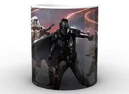 Кружка GeekLand Зоряні війни Мандалорець битва Star Wars The Mandalorian TM.04.09 - мініатюра 2