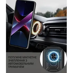 Чохол до мобільного телефона BeCover Military Motorola Moto G06 / G06 Power 4G Black (715035) - мініатюра 6