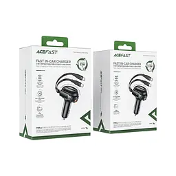 Зарядний пристрій Acefast 3xUSB 53W (2xUSB-C+USB-A) + cable USB-C 2in1 B13 (6974316282921) - мініатюра 5