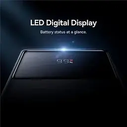 Портативна батарея Baseus Star-Lord Digital Display Fast Charging 20000 mAh 30 W P10022904113-00 Blac - мініатюра 3