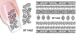 Наклейки для ногтей XF1462 - миниатюра 2