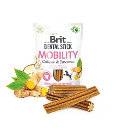 Ласощі для собак Brit Dental Stick Mobility для мобільності суглобів, колаген та куркума 7 шт. 251 г - мініатюра 3
