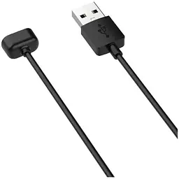 Зарядний пристрій DK CDK кабель (1m) USB для Xiaomi Mi Band 5 / 6 (015552) (black) - мініатюра 3