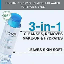 Міцелярна термальна вода Uriage Thermal Micellar Water для нормальної та сухої шкіри 250 мл - мініатюра 4