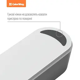 Мережевий фільтр-подовжувач СolorWay 4 розетки/4USB (CW-CHE44W) - мініатюра 7