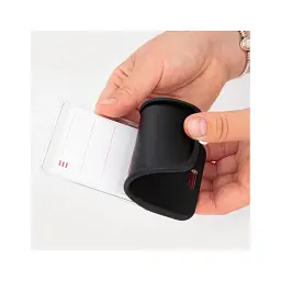 Бейдж Axent чохол SoftTouch матовий, 54х85мм ,чорний (4550V-01-A) - мініатюра 5