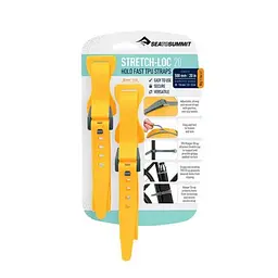 Стяжки Sea To Summit Stretch-Loc 20 TPU Straps 20х500 мм Жовтий