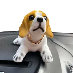 Іграшка собака в авто на торпеду з киваючою головою (Бігль)
