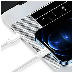 Дата кабель USB-C to USB-C 2.0m 3A 65W white ColorWay (CW-CBPDCC056-WT) - мініатюра 7
