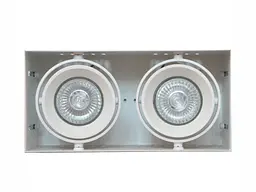 Підсвічування вбудоване Brille MS-08/2 GU10 SWH MR16 YL4135