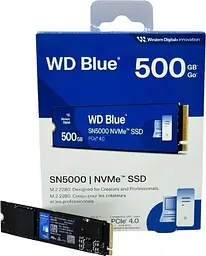 SSD накопичувач внутрішній WD Blue SN5000 500 GB (WDS500G4B0E) - мініатюра 4