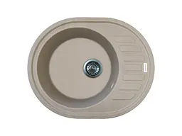 Кухонна мийка Adamant Ovum 615x495x200 Sand сахара 000008385, Sand