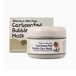 Маска для обличчя Elizavecca Очищувальна/Бульбашкова Сarbonate Bubble Clay Mask, 100 мл - мініатюра 2