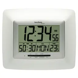 Годинник настінний Technoline WS8100 White/Silver (WS8100), Білий - мініатюра 2