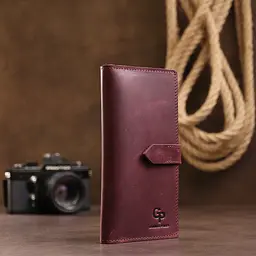 Жіноче шкіряне портмоне GRANDE PELLE 9х18х1 см acs0018744 - мініатюра 7