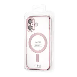 Чохол Ductil Metallic Edge with MagSafe (Protected Camera & Lens) iPhone 16 Pink - мініатюра 2