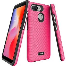 Чохол-накладка Toto Triangle TPU+PC Case Xiaomi Redmi 6/6A Pink - мініатюра 2