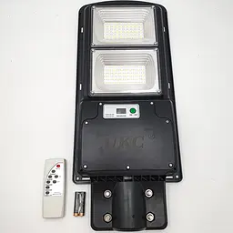 Ліхтар вуличний акумуляторний світильник 20000mAh з пультом на сонячній батареї LED Solar Street Light 250W UKC 7779