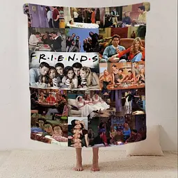 Плед 3D FRIENDS 20222459_B 12289 135х160 см - мініатюра 2