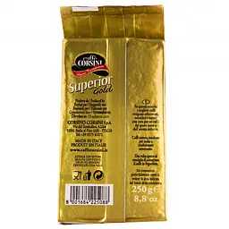 Кава мелена Corsini Superior Gold смажена натуральна, 250 г (591312) - мініатюра 2