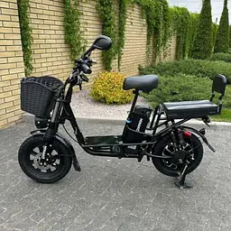 Електровелосипед Minako Monster Pro 18" 1000W 60V 26Ah гідравлічні гальма розкладний багажник/сидіння - мініатюра 3