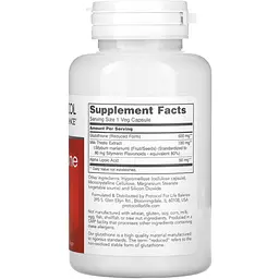 Глутатион Protocol for Life Balance Glutathione 500 мг 60 капсул - мініатюра 2