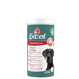 Вітаміни для цуценят та дорослих собак 8in1 Excel Calcium для зубів та кісток Кальцій 1700 шт (661832)
