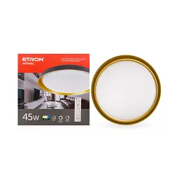 Світлодіодний світильник Smart ARRIVAL 1-ESP-2001 45W Gold&Black IP20 ETRON - мініатюра 2