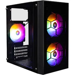 Корпус 1stPlayer Black 600W (X1-BK-3F1-PS-600FK-EU)