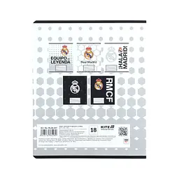 Зошит Kite Real Madrid, 18 аркушів, лінія (RL26-237), в асортименті - мініатюра 5