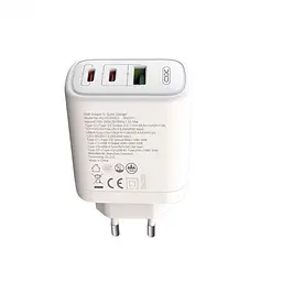 Зарядний пристрій 65 W 3 порти USB XO CE04