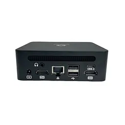 Міні-Пк GenMachine Ren Pro 6000 / Ryzen 7 6800H / RAM 32GB / SSD 512GB / LAN / Wi-Fi / Bluetooth / Windows 11 Pro (Без ключа) / Чорний - мініатюра 4