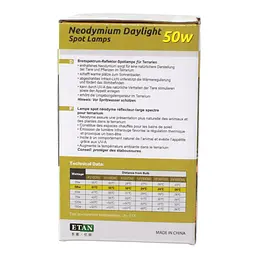 Неодимова лампа Repti-Zoo Neodymium Daylight 50W B63050 - обігрівальна UVA лампа для тераріуму - мініатюра 4