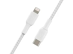 Кабель Lightning Belkin Type-C - Lightning 1m White (CAA004BT1MWH) - мініатюра 3