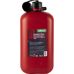 Каністра пластикова для палива EcoKraft 10 л (4200250720239) - мініатюра 2