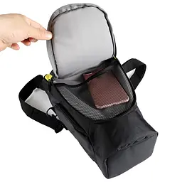 Сумка для фотоапарата Nikon 31х18х22 см Black-Yellow (IBF082BY) - мініатюра 5