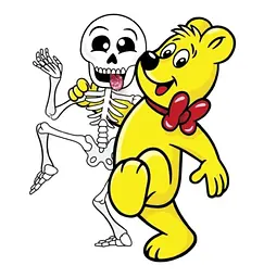 Желейні цукерки Haribo Crazy Skelleties 160г - мініатюра 6