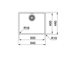 Кухонна мийка Franke Maris MRX 110-50 (122.0598.741) - мініатюра 3