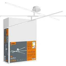 LED світильник стельовий Videx CLD013, 40W 3000-4000-6000K White (29194-000)
