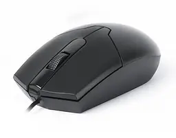 Миша REAL-EL RM-208, чорний, USB, оптична, 1000 dpi, 3 кнопки, 1,2 м