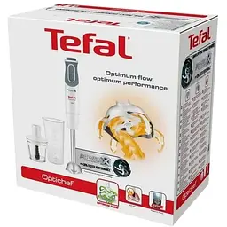 Блендер заглибний 3в1 Tefal Optichef 800 Вт чаша 800 мл чопер 500 мл турборежим білий (HB641138) - мініатюра 6