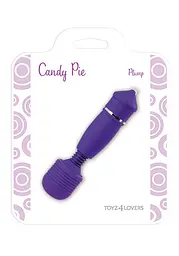 Міні-вібратор Candy Pie, 10.5 см (фіолетовий) - мініатюра 2