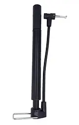 Насос велосипедний West Biking YP0711105 з підніжкою чорний 120 Psi (G0001545)
