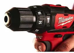 Milwaukee Шурупокрут-дриль ударний акумуляторний Milwaukee M12 BPD-0 12В 30Нм 0-1500об/хв 1.0кг без АКБ та ЗП - мініатюра 8