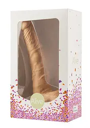 Фалоімітатор з присоскою Alive Long John, 21.8х4 см - мініатюра 3