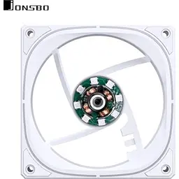 Кулер до корпусу JONSBO (FR-505W ARGB White) - мініатюра 6