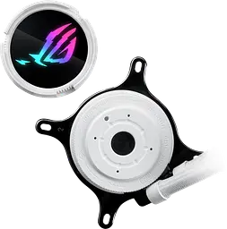 Водяне охолодження Asus ROG Strix LC III 240 ARGB White (90RC00S2-M0UAY0) - мініатюра 2